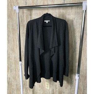 Cabi 956 Take Charge Cardigan Gray Asymmetric Medium EUC